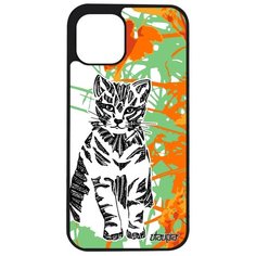 Чехол на смартфон Apple iPhone 12 pro max, "Кот" Котенок Дикий Utaupia