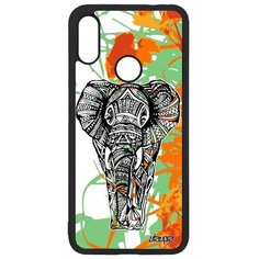 Чехол на смартфон Xiaomi Redmi Note 7, "Слон" Африканский Азиатский Utaupia