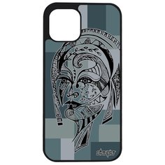 Чехол на смартфон Apple iPhone 12 pro max, "Портрет женщины" Цветок Этнический Utaupia