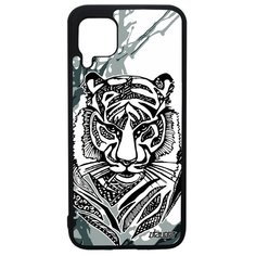 Чехол на смартфон Huawei P40 Lite, "Тигр" Зверь Tiger Utaupia