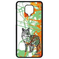 Чехол на смартфон Xiaomi Redmi Note 9 Pro, "Лиса" Хищник Зверь Utaupia