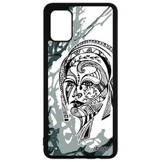 Чехол на смартфон Samsung Galaxy A51, "Портрет женщины" Woman Трибал Utaupia