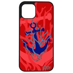 Чехол на смартфон Apple iPhone 12 pro, "Якорь" Судно Тельняшка Utaupia