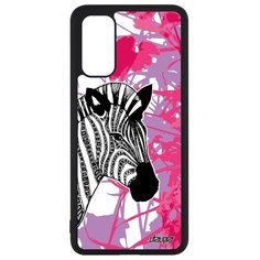 Чехол на смартфон Samsung Galaxy S20, S20 5G, "Зебра" Horse Полосатая Utaupia
