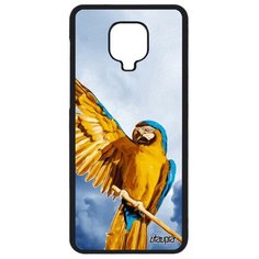 Чехол на смартфон Redmi Note 9S, "Попугай" Тропики Говорящий Utaupia