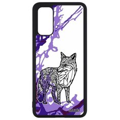 Чехол на смартфон Galaxy S20, S20 5G, "Лиса" Охота Хищник Utaupia
