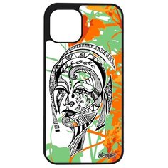 Чехол на смартфон Apple iPhone 12, "Портрет женщины" Лицо Цветок Utaupia