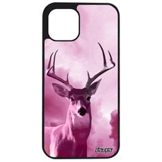 Чехол на смартфон Apple iPhone 12 pro max, "Олень" Марал Олененок Utaupia