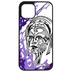 Чехол на смартфон iPhone 12, "Портрет женщины" Цветок Fleur Utaupia