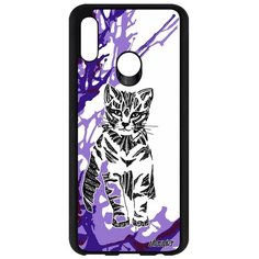 Чехол на смартфон Honor 10 Lite, "Кот" Пушистый Маленький Utaupia