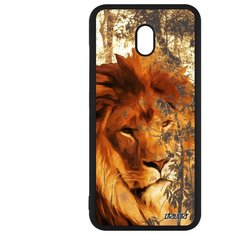 Чехол на смартфон Xiaomi Redmi 8A, "Лев" Самец Саванна Utaupia