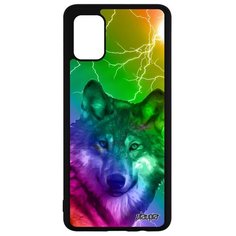 Чехол на смартфон Galaxy A51, "Дикий волк" Злой Лютый Utaupia