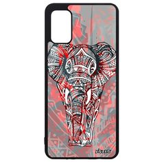 Чехол на смартфон Samsung Galaxy A41, "Слон" Elephant Саванна Utaupia