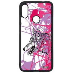 Чехол на смартфон Xiaomi Redmi Note 7, "Волк" Зверь Wolf Utaupia