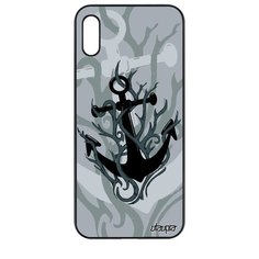 Чехол на смартфон Honor 8A, "Якорь" ВМФ Матрос Utaupia