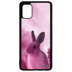 Чехол на смартфон Samsung Galaxy A51, "Кролик" Пушистый Домашний Utaupia