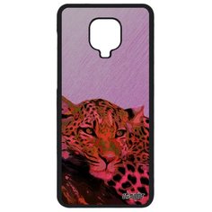 Чехол на смартфон Redmi Note 9 Pro, "Леопард" Кошачьи Барс Utaupia