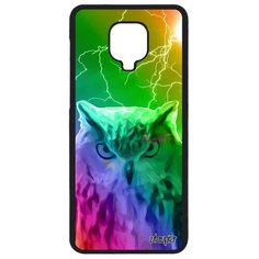 Чехол на смартфон Xiaomi Redmi Note 9S, "Сова" Хищник Птица Utaupia
