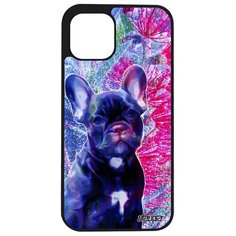 Чехол на смартфон iPhone 12, "Бульдог" Охота Бои Utaupia