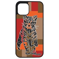Чехол на смартфон Apple iPhone 12 mini, "Кот" Маленький Cat Utaupia