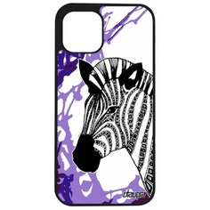 Чехол на смартфон iPhone 12 pro max, "Зебра" Саванна Лошадь Utaupia