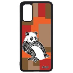 Чехол на смартфон Galaxy S20, S20 5G, "Панда" Бамбук Азия Utaupia