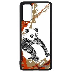 Чехол на смартфон Samsung Galaxy S20, S20 5G, "Панда" Тибет Медведь Utaupia
