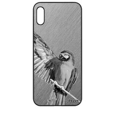 Чехол на смартфон Honor 8A, "Попугай" Жако Какаду Utaupia