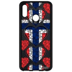 Чехол на смартфон Honor 10 Lite, "Флаг Норвегии с сердцем" Туризм Патриот Utaupia