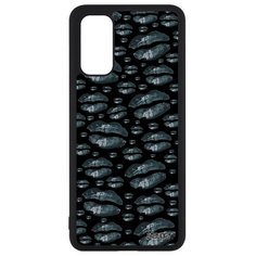 Чехол на смартфон Samsung Galaxy S20, S20 5G, "Губы" Поцелуй Бомонд Utaupia