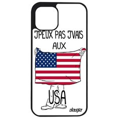 Чехол на смартфон Apple iPhone 12, "Еду в США" Путешествие Государственный Utaupia
