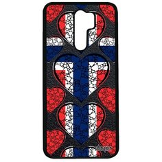 Чехол на смартфон Redmi 9, "Флаг Норвегии с сердцем" Путешествие Государственный Utaupia