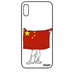 Чехол на смартфон Honor 8A, "Флаг Китая с руками" Путешествие Государственный Utaupia