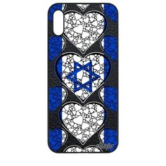 Чехол на смартфон Honor 8A, "Флаг Израиля с сердцем" Путешествие Туризм Utaupia