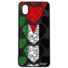 Чехол на смартфон Galaxy A01, "Флаг Палестины с сердцем" Любовь Государственный Utaupia