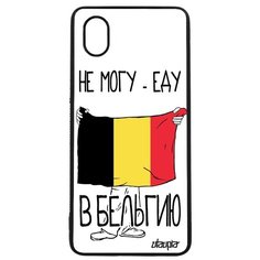 Чехол на смартфон Galaxy A01, "Еду в Бельгию" Туризм Государственный Utaupia