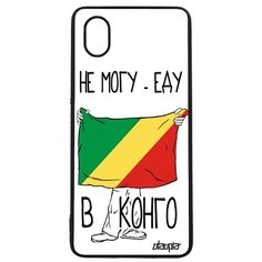 Чехол на смартфон Galaxy A01, "Еду в Конго Браззавиль" Путешествие Туризм Utaupia