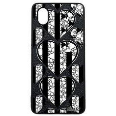 Чехол на смартфон Samsung Galaxy A01, "Флаг Бретани с сердцем" Страна Путешествие Utaupia
