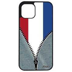 Чехол на смартфон Apple iPhone 12 pro, "Флаг Голландии на молнии" Туризм Государственный Utaupia