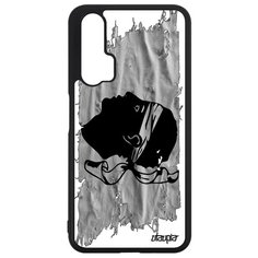 Чехол на смартфон Honor 20, "Флаг Корсики на ткани" Патриот Utaupia