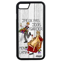 Чехол на смартфон Apple iPhone SE 2020, "Не могу - у меня лама!" Шутка Повод Utaupia