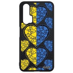 Чехол на смартфон Honor 20 Pro, "Флаг Украины с сердцем" Путешествие Туризм Utaupia
