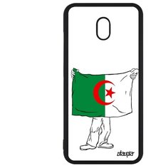 Чехол на смартфон Xiaomi Redmi 8A, "Флаг Алжира с руками" Туризм Патриот Utaupia