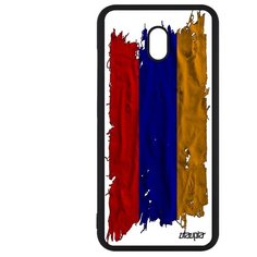 Чехол на смартфон Redmi 8A, "Флаг Армении на ткани" Государственный Страна Utaupia