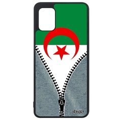 Чехол на смартфон Galaxy A31, "Флаг Алжира на молнии" Государственный Путешествие Utaupia