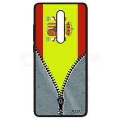 Чехол на смартфон Xiaomi Mi 9T Pro, "Флаг Испании на молнии" Патриот Страна Utaupia