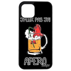 Чехол на смартфон Apple iPhone 12 mini, "Не могу - у меня аперитив!" Пиво Шутка Utaupia