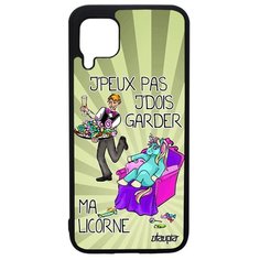 Чехол на смартфон P40 Lite, "Не могу - сижу с единорогом!" Шутка Юмор Utaupia