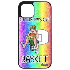 Чехол на смартфон iPhone 12 pro, "Не могу - у меня баскетбол!" Мяч Спорт Utaupia