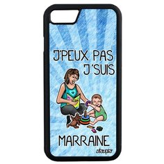 Чехол на смартфон Apple iPhone SE 2020, "Не могу - стала крестной!" Пародия Карикатура Utaupia